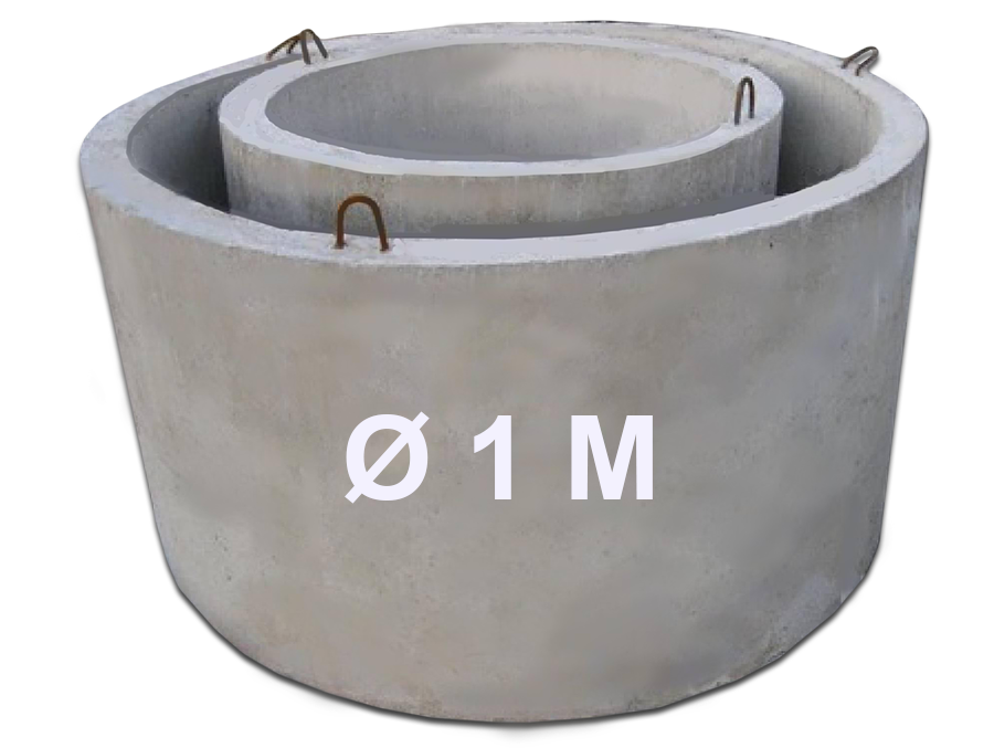 Бетонное кольцо КС 1