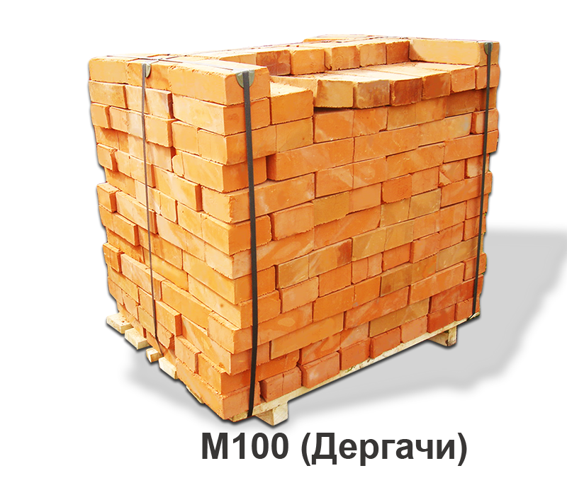 Кирпич красный М100 (Дергачи)