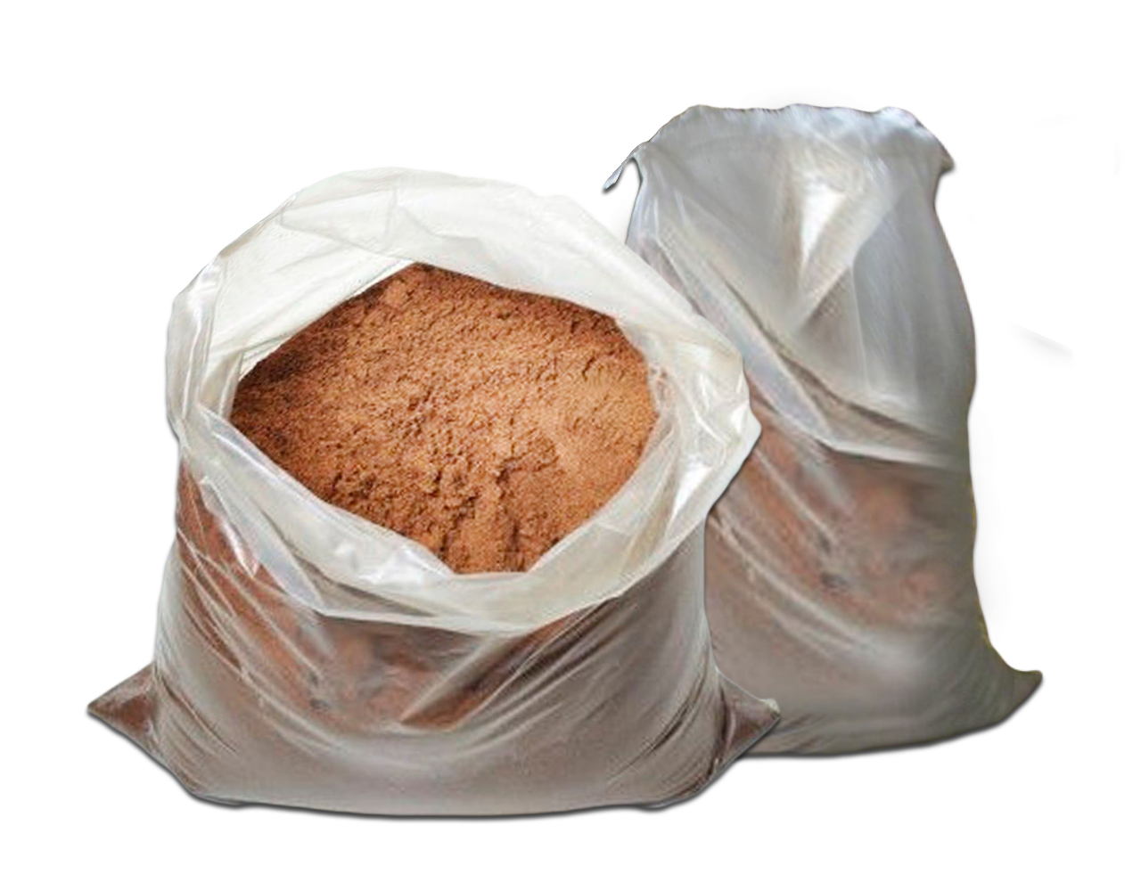 Песок мытый фасованный
